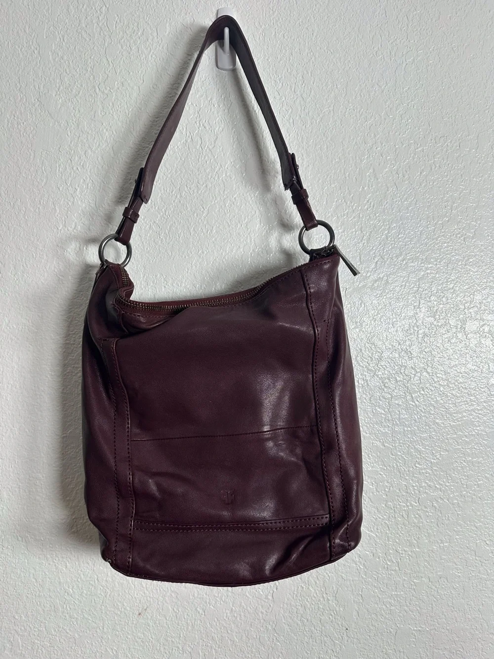 Frye Leather Lena Hobo Bag with shoulder Strap